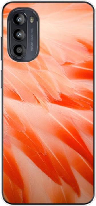 Flamingo feathers