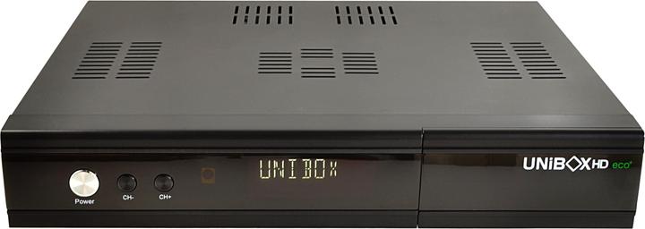 Produktbild Venton Unibox HD eco+, Linux E2 Receiver, 2x DVB-C/T2 Twin (DVB-C, DVB-T)