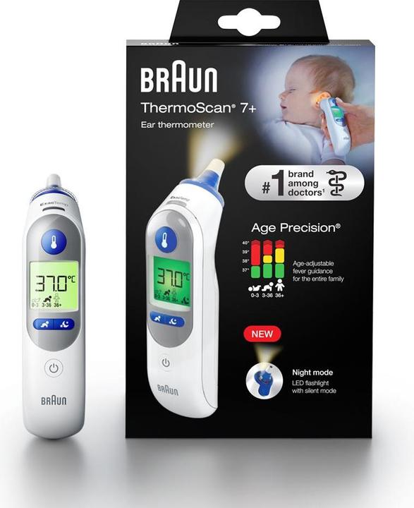 Actual product image Thermoscan (PI) Ear Thermometer 7 IRT 6520 (Ear)