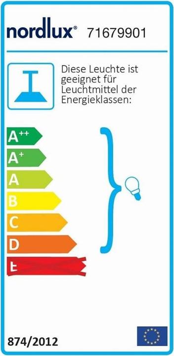 Label énergétique Nordlux Mib 6 (GU10)