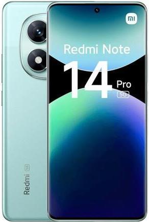 Produktbild Xiaomi Redmi Note 14 Pro 5G (512 GB, Coral Green, 6.67", Dual SIM, 200 Mpx, 5G)