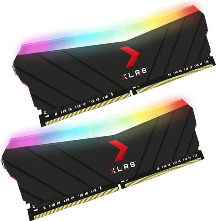 Immagine prodotto PNY Elettronica XLR8 RGB (2 x 8GB, 3200 MHz, DDR4-RAM, DIMM)