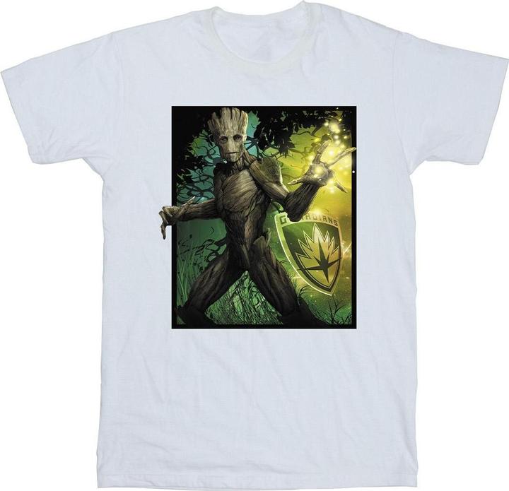 Actual product image Mens Guardians Of The Galaxy Groot Forest Energy T-Shirt (L)