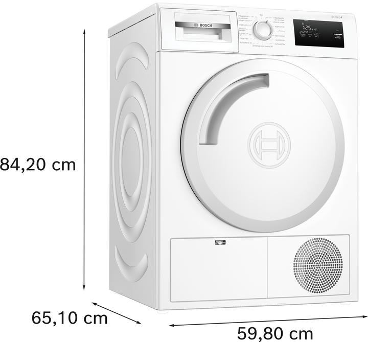 Produktbild Bosch Hausgeräte WTH83003 (7 kg, Rechts, EU-Stecker)