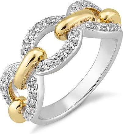 Produktbild Breuning RING - BRILL. 0,54 Ct. H/si (48, 585/14 K Gold)