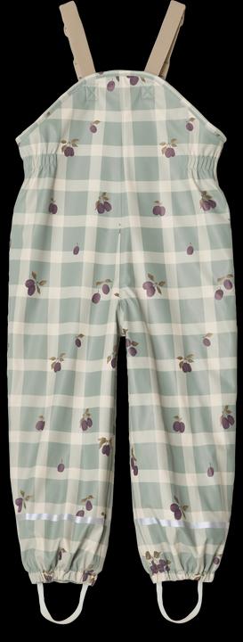 Actual product image Garbo & Friends Lined rain trousers Prune Check (110)