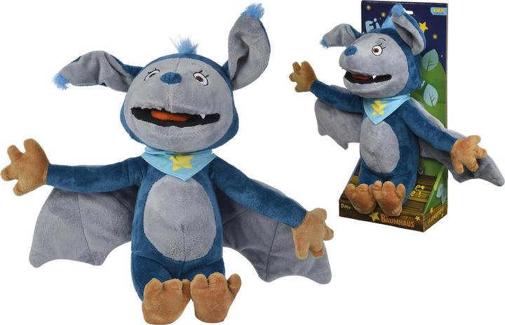 Produktbild Simba 109221001 - Fidi Fledermaus 35cm, bekannt aus dem KiKA Baumhaus aus kuschelweichem Plüsch, ab (35 cm)