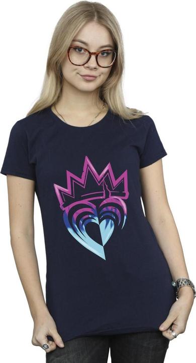 Immagine prodotto Disney Descendants Pink Crown Maglietta Donna (L)