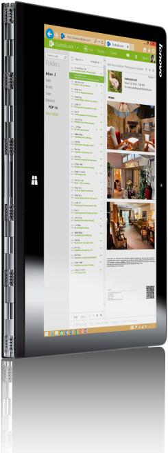 Produktbild Lenovo Yoga 3 Pro (13.30", Intel Kern M-5Y51, 8 GB, 256 GB, CH)