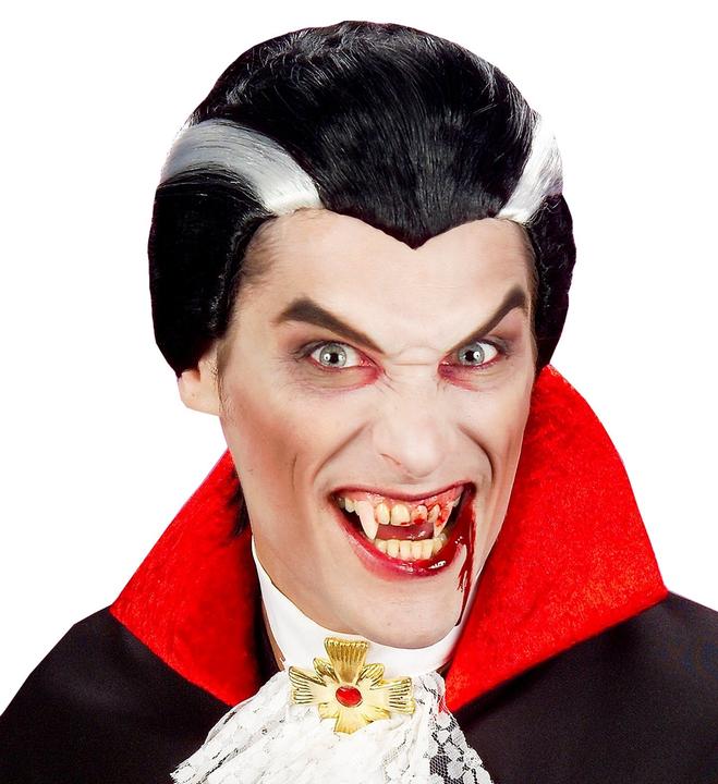 Actual product image Widmann Vampire teeth with adhesive cream