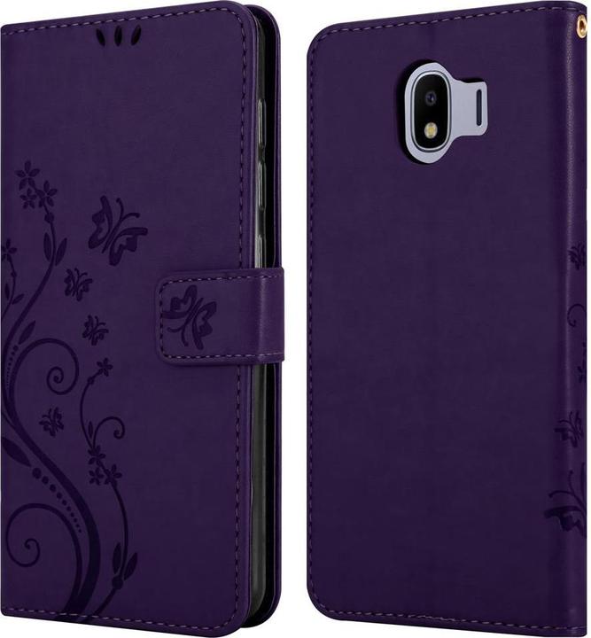 Produktbild Cadorabo Flower Book Cover (Samsung Galaxy J4 (2018))