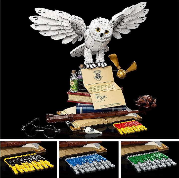 Actual product image LEGO Hogwarts Icons - Collector's Edition (76391, LEGO Harry Potter, LEGO Rare Sets)