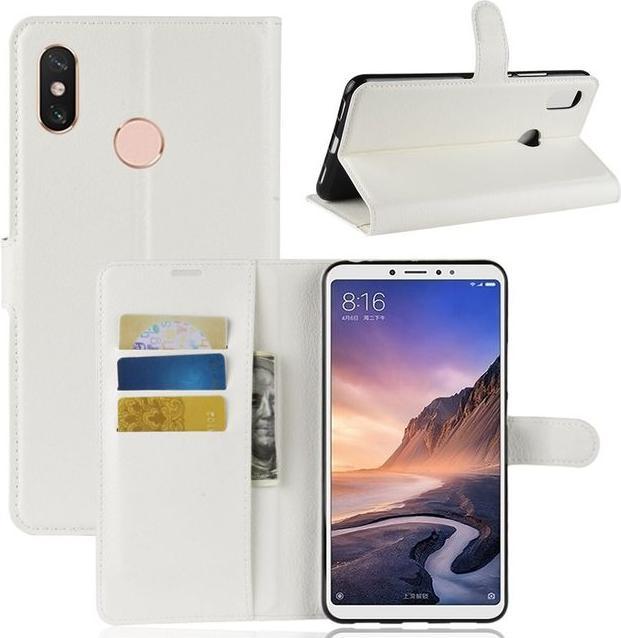 Actual product image MU Classic Litchi Leather Bookcover Series (Mi Max 3)