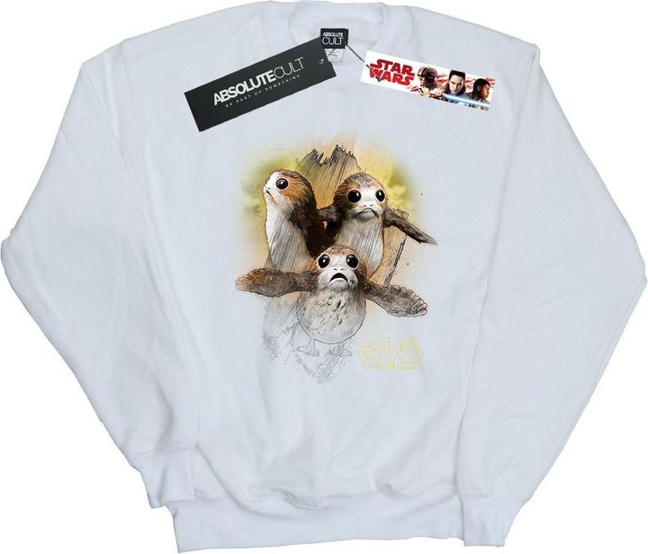 Immagine prodotto Star Wars The Last Jedi Porgs Brushed Felpa Uomo (XXL)
