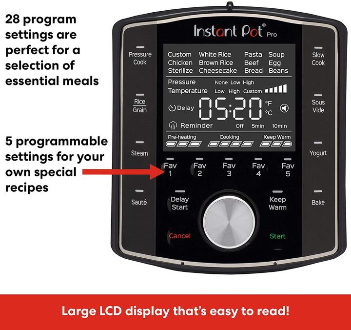 Actual product image Instant Pot Per
