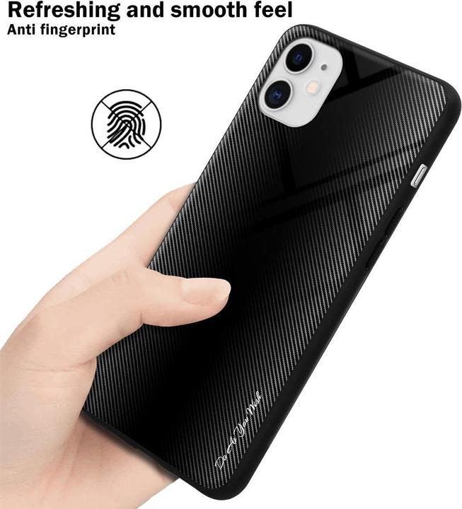 Immagine prodotto Cadorabo Copertura di vetro a strisce in TPU (Apple iPhone 11)