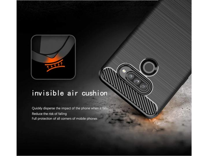 Produktbild Screenguard LG K50S Hülle Carbon Brushed Soft TPU (LG K50s)