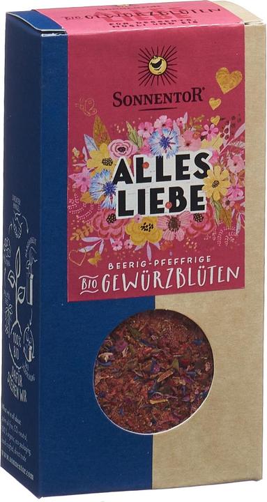 Actual product image Sonnentor Alles Liebe Gewürz Blüten Mischung (40 g)
