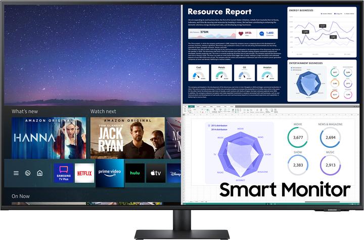 Produktbild Samsung Smart Monitor M7 S43AM704UU (3840 x 2160 Pixel, 43")