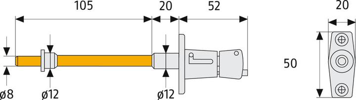 Image du produit Abus RS87 B SB