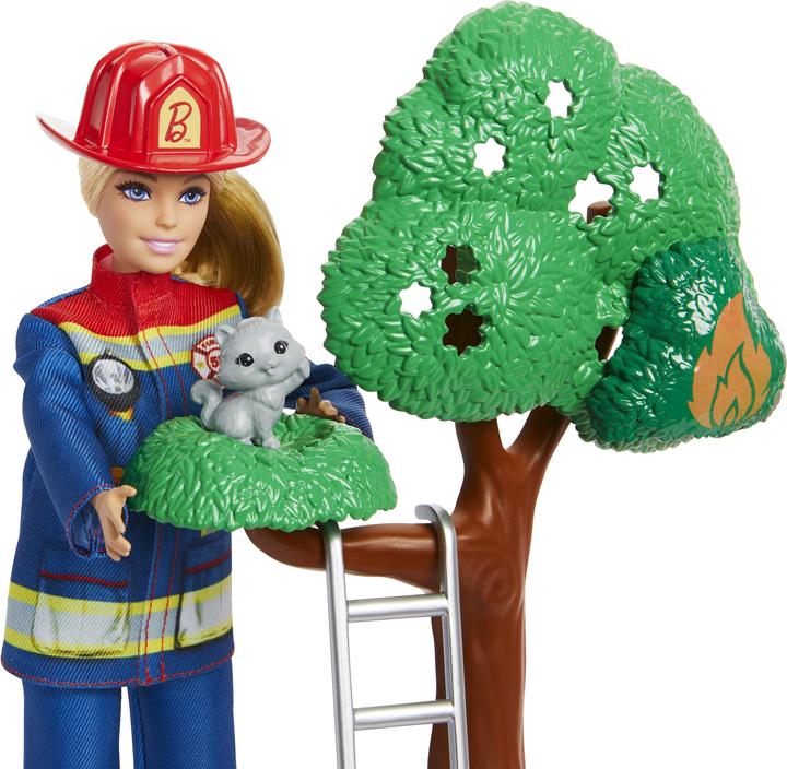 Produktbild Barbie Feuerwehr Spielset
