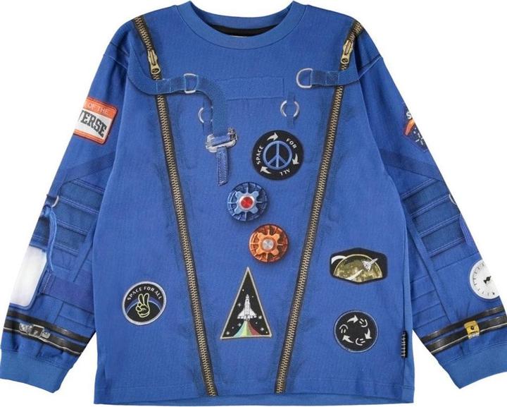 Molo Langarmshirt Rube Blue Astro