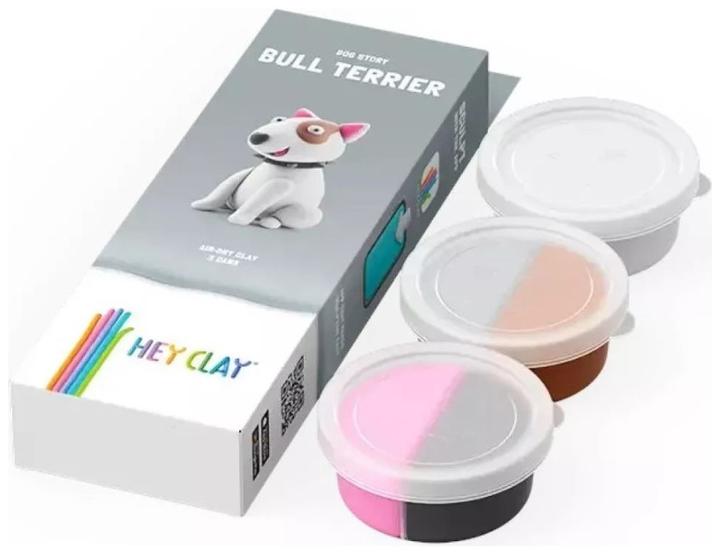 Actual product image TM Toys Hey Clay Claymates Bull Terrier Για 3+ Ετών 50186
