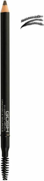 Actual product image Gosh Eyebrow Pencil Softack (Soft Black)