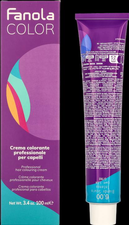 Produktbild Fanola 6*00 Rubio Oscuro Intenso 100ml (6.00 Dark Blond Intense)