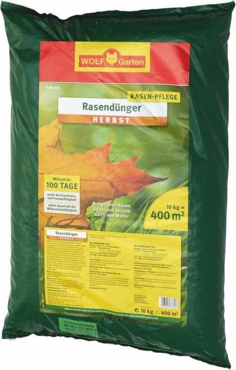 Wolf-Garten WOLF Lawn Autumn Fertiliser 10 kg 400 m² (10 kg)