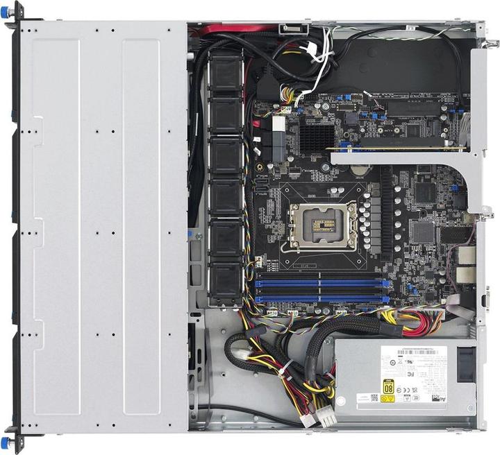 Produktbild ASUS Rack 1U RS300-E12-PS4/350W Intel C262 LGA1700 95W 4xDDR5 4400/4000/3600 4x3 5 /2 5 4*SATA/SAS/