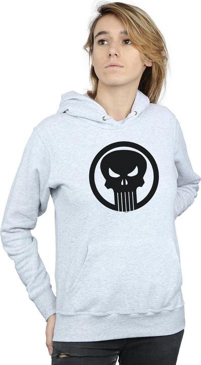 Image du produit - Sweat à capuche THE PUNISHER SKULL CIRCLE - Femme (XXL)