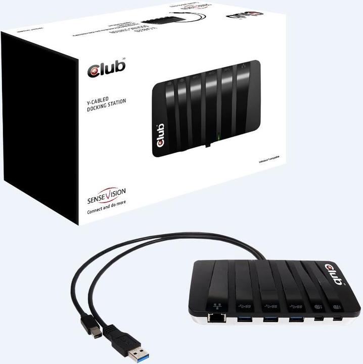 Image du produit Club 3D Csv-3203 (USB-A, 1 ports)