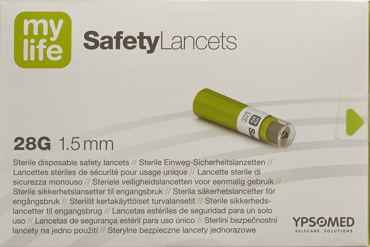 Immagine prodotto Mylife SafetyLancets lancette di sicurezza 28G (Lancette pungidito)