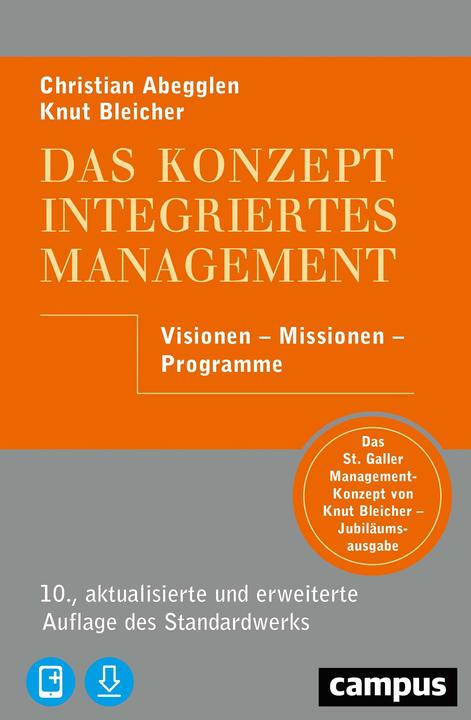 Actual product image Das Konzept Integriertes Management (German, Christian Abegglen, 2021)