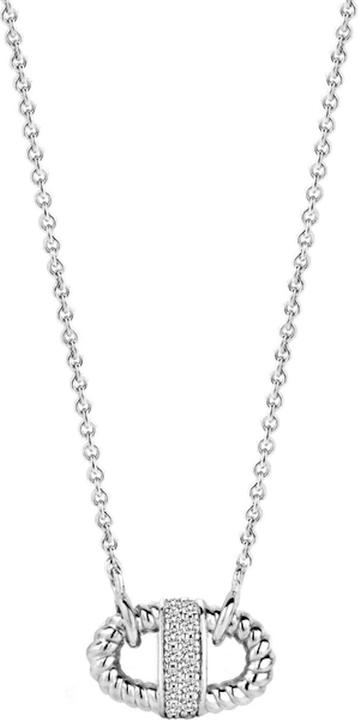 Immagine prodotto Ti Sento Milano Collana con design a corda e zirconi 3910ZI/42 (Argento 925, 48 cm)