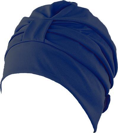 Actual product image Fashy Fabric bathing cap navy
