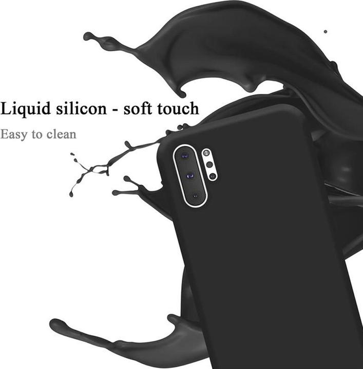 Image du produit Cadorabo TPU Liquid Silicone Case Cover (Samsung Galaxy Note 10 Plus, Samsung Galaxy Note 10 Pro)