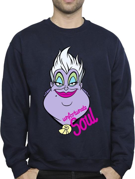 Actual product image Disney Mens Villains Ursula Unfortunate Soul Sweatshirt (M)