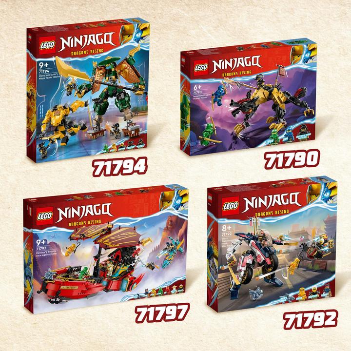 Produktbild LEGO Ninja-Flugsegler im Wettlauf mit der Zeit (71797, LEGO Ninjago)