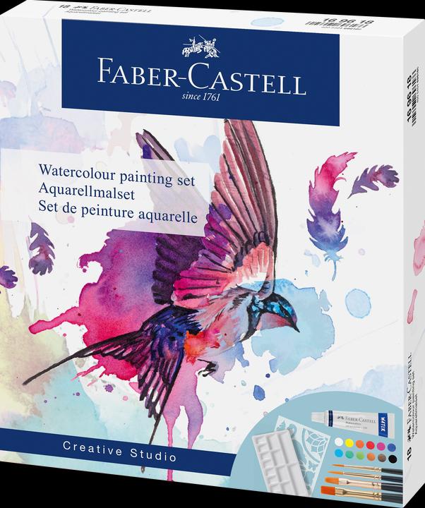 Faber-Castell Aquarellmalset (Mehrfarbig, 108 ml)