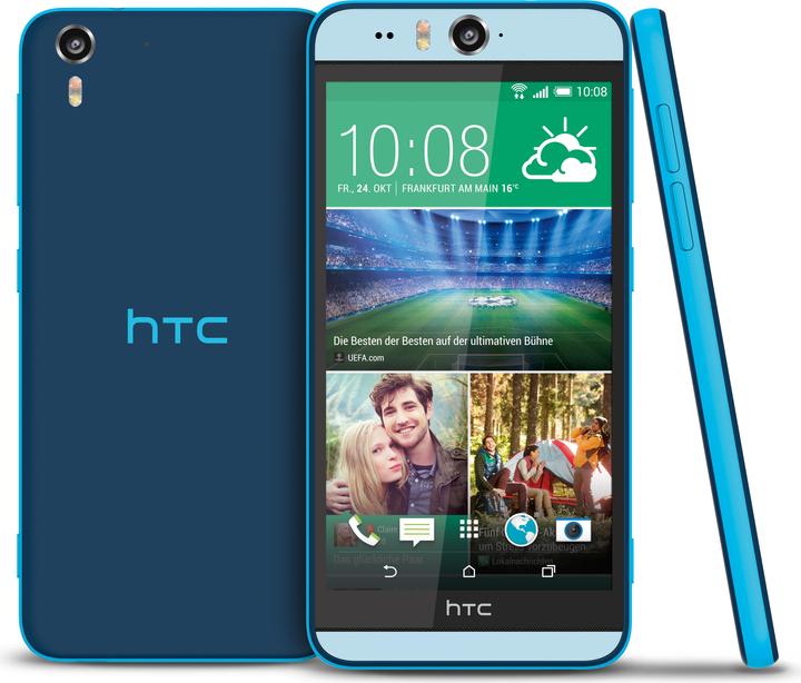 HTC Desire EYE (16 GB, Submarine Blue, 5.20", Single SIM, 13 Mpx, 4G)