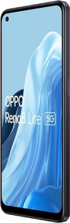 Actual product image OPPO Reno 8 Lite (128 GB, Cosmic Black, 6.43", Dual SIM, 64 Mpx, 5G)