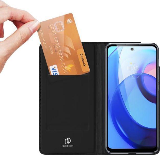 Actual product image Dux Ducis Skin Pro Series Bookcover (Motorola Moto E30, Motorola Moto E40, Motorola Moto E20)