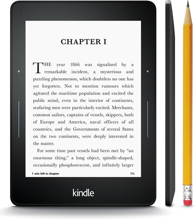 Actual product image Amazon Kindle Voyage (6", 4 GB, Black)