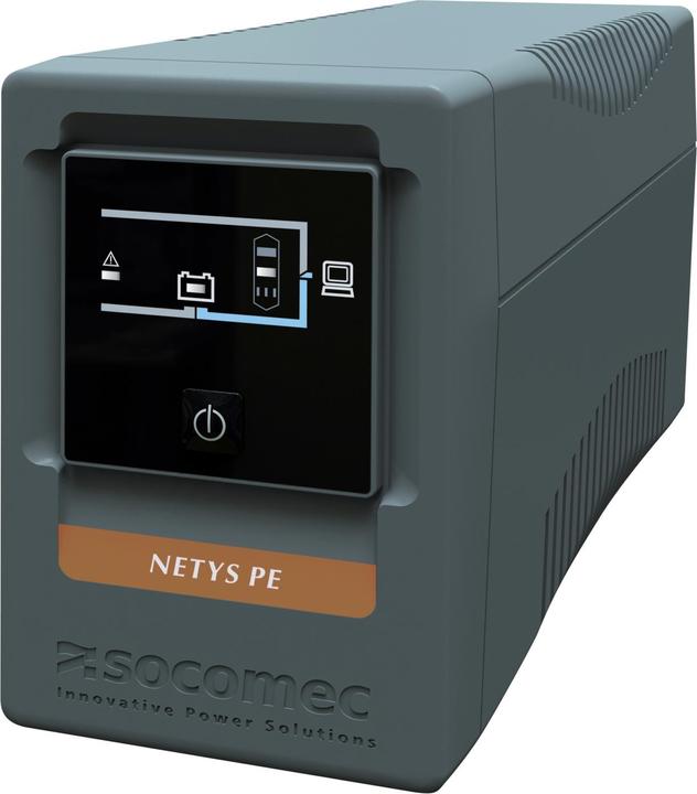 Image du produit Socomec NETYS PE NPE-0850 alimentation non interruptible (UPS) Line-Interactive 0.85 kVA 4 AC (0.85 VA, 480 W, Line-interactive Onduleur)