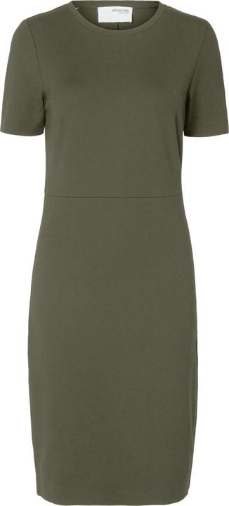 Selected Femme Kurzärmeliges Midikleid