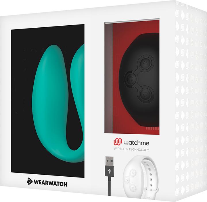 Produktbild Wearwatch Dual Pleasure Drahtlose Technologie Watchme Aquamarine / Jet Black