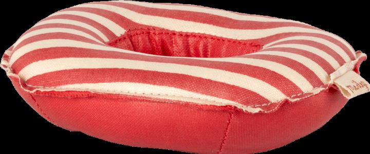 Image du produit Maileg Bateau pneumatique, Petite souris -Rouge rayé