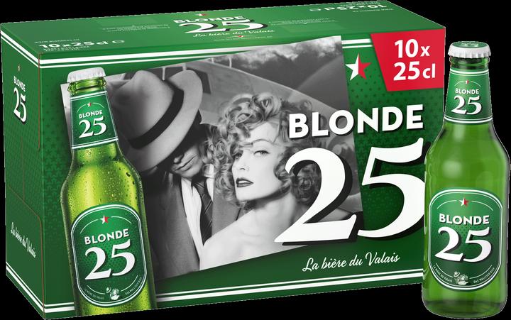 Immagine prodotto Valaisanne Birra bionda 25 Lager (10 x 25 cl)